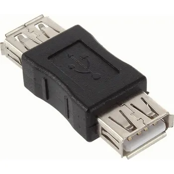 Vývojová deska USB A samice - USB A samice spojka