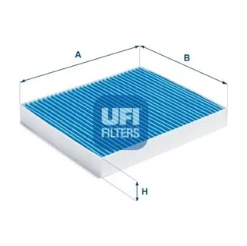 Ventilátor topení a klimatizace Filtr, vzduch v interiéru UFI 34.114.00