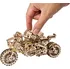 3D puzzle Ugears 3D Motorka s vozíkem