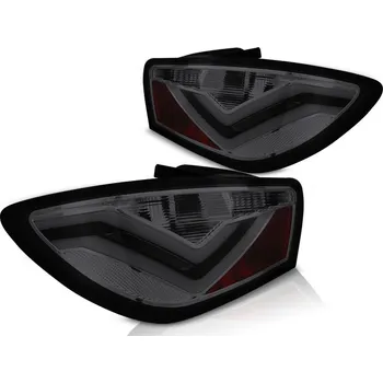 Zadní světlomet TUNING-TEC Zadní světla Seat Ibiza 6J 3dv. 08-12 červené/kouřové LED BAR I