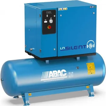 Kompresor ABAC kompresory Tichý pístový kompresor ABAC - B70-7,5-500L2TX příkon 7,5 kW, sací výkon 1070 l/min, tlak 11 bar, vzdušník 500 l, napětí 400/50 V/Hz