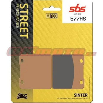 Brzdová destička Zadní brzdové destičky SBS 577HS - Suzuki Suzuki VL 1500 LC Intruder, 1500ccm - 98-01
