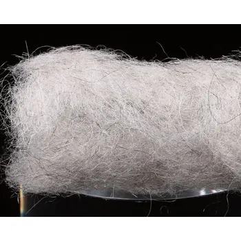 Sybai Nymph SLF Dubbing Natural White UVR