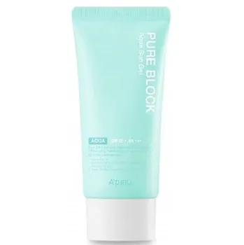 Přípravek na opalování A'pieu Pure Block Aqua Sun Gel SPF50+ 50 ml