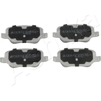 Brzdová destička Sada brzdových destiček, kotoučová brzda ASHIKA 51-00-0202