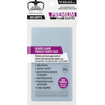 Obal na kartičku ultimate Guard Premium Soft Sleeve 63 x 115 mm