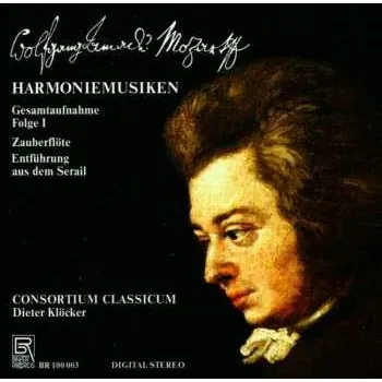 Zahraniční hudba CD Wolfgang Amadeus Mozart: Harmoniemusiken Gesamtaufnahme Folge I - Zauberflöte, Entführung aus dem Serail 2012