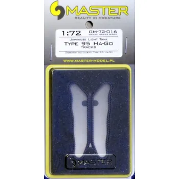 Plastikový model 1/72 3D-printed TRACKS for Type 95 Ha-Go (IBG)