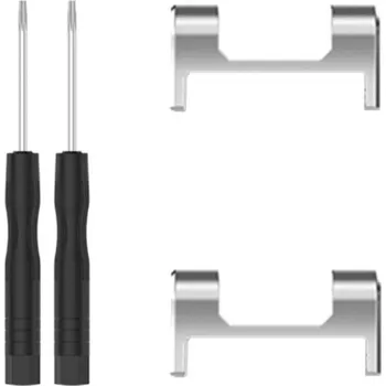 Příslušenství k chytrým hodinkám eses Konektor pro Amazfit T-Rex a T-Rex Pro - Stříbrný, 2 kusy