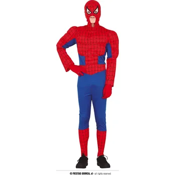 Karnevalový kostým Guirca Spiderman se svaly Velikost: 14 – 16 let