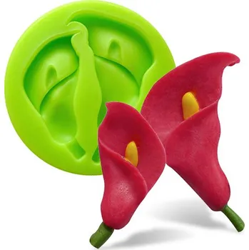 Jedlá dekorace na dort Silikonová formička kaly