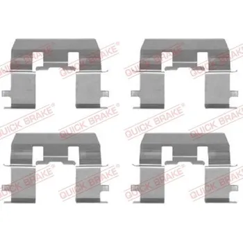 Brzdový systém Sada příslušenství, obložení kotoučové brzdy Quick Brake 109-1281