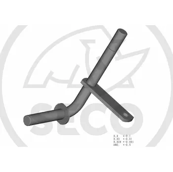 Příslušenství pro zahradní traktor Seco Industries | Seco čep přední nápravy Starjet - levý