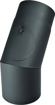 Kouřovod Kovo Kraus Koleno kouřovodu s čistícím otvorem 160 mm/45° x 1,5 mm