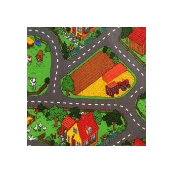 Koberec Ideal Farma 5201 metráž Vícebarevný