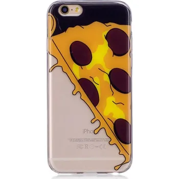Pouzdro na mobilní telefon Ochranný kryt z měkkého plastu pro Apple iPhone 6S / 6 - pizza
