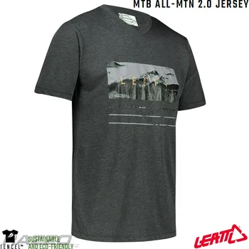 cyklistický dres Dres na kolo Leatt MTB 2.0 All-Mtn Jersey Black 2022 XXL