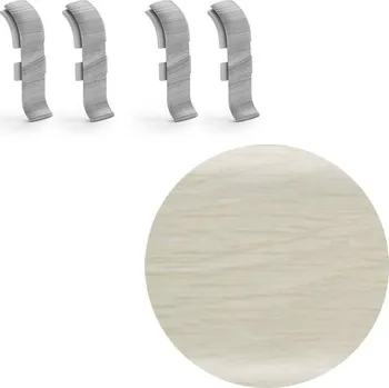 soklová lišta NOVÁK Spojka k soklové liště PVC dub premium 56x23 4ks NGTFF8