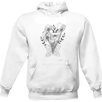 Pánská mikina Pánská mikina s kapucí s potiskem Hoodie Tripping on mushrooms pánské