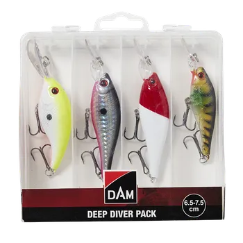 Umělá nástraha DAM Deep Diver Pack 6,5 - 7,5 cm 4 ks