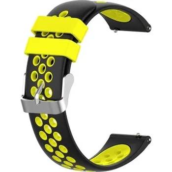 VSECHNONAMOBIL 33068 Řemínek Huawei Watch 3/3 Pro černý-žlutý