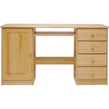 Psací stůl VOMAKS Psací stůl 104 Klasik masiv borovice Barva: moření olše