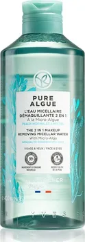 Micelární voda Yves Rocher Pure Algue The 2 in 1 Make-up Removing Micellar Water 400 ml