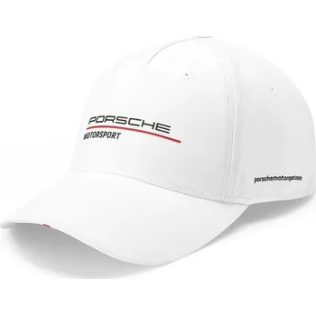Pokrývka hlavy Čepice Porsche Motorsport bílá (Originální čepice Porsche doprava zdarma)