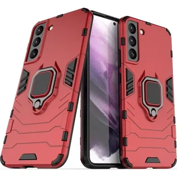 Pouzdro na mobilní telefon VSECHNONAMOBIL 37061 STRONG Ochranný kryt Samsung Galaxy S22 Ultra 5G červená