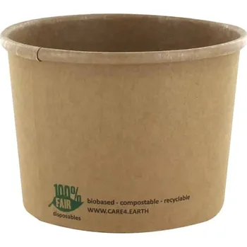 Jednorázové nádobí PAPSTAR Miska na polévku, 25 ks Objem: 470 ml