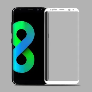3D ochranné tvrzené sklo pro Samsung Galaxy S8 G950F - bílé