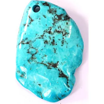 Přívěsek Magieprirody.cz Přívěsek z kamene Tyrkys 61x40 mm 32g #129