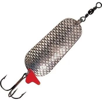 Umělá nástraha Třpytka Plandavka DAM Effzett Scales Silver/Silver 45gr - 80mm