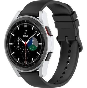 Příslušenství k chytrým hodinkám VSECHNONAMOBIL 38153 Plastový obal Samsung Galaxy Watch 4 Classic 46mm stříbrný