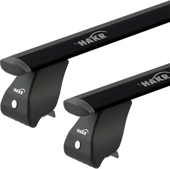Příslušenství ke střešnímu nosiči Hakr Střešní hliníkové nosiče Dacia Lodgy (2012 - 2021) na integrované podélníky - WING BLACK