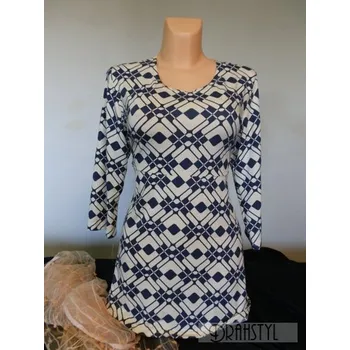 Dámská halenka dámské halenky, Barva Modrá, Velikost XXXXL60, Materiál 96% Viskoza 4% Lycra