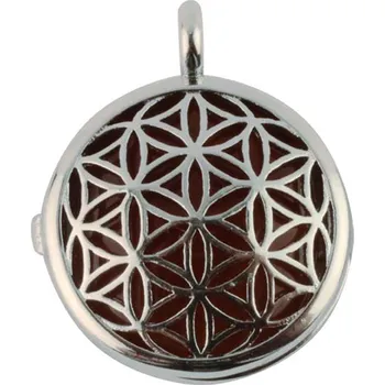 Přívěsek Milujeme Kameny karneol - přívěsek květ života 5020