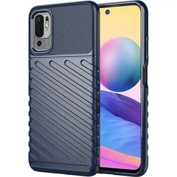 Pouzdro na mobilní telefon VSECHNONAMOBIL 32559 THUNDER Ochranný kryt Xiaomi Redmi Note 10 5G / Poco M3 Pro modrý