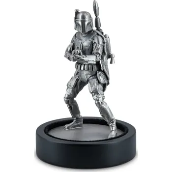 Stříbrná miniatura 150 g Boba Fett 2021