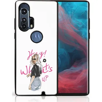 Pouzdro na tablet VSECHNONAMOBIL 45225 MY ART Silikonový obal Motorola Edge Plus WHATSUP (132)