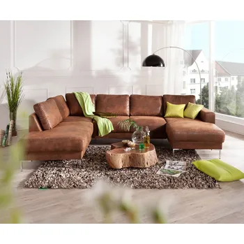 Sedací souprava Askont R Sedací souprava do U Milano Brown