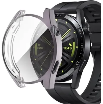 Příslušenství k chytrým hodinkám VSECHNONAMOBIL 38517 TPU FULL BODY obal Huawei Watch GT 3 42mm šedý