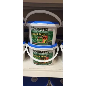 Lak na dřevo Sokrates Lazurit PLUS 2kg - týk