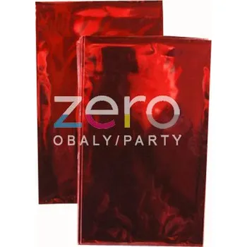 Dárková taška Sáček PP 25x38 cm - transp. s červeným pozadím