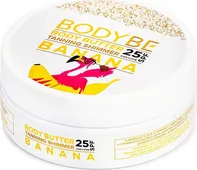 Bodybe Body Butter Tanning Shimmer Banán v čokoládě SPF25 150 ml