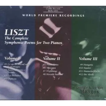 Zahraniční hudba 3CD Franz Liszt: Sämtliche Symphonische Dichtungen Für 2 Klaviere 2014