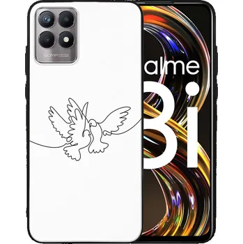 Pouzdro na tablet VSECHNONAMOBIL 41886 MY ART Silikonový obal Realme 8i DOVE (031)