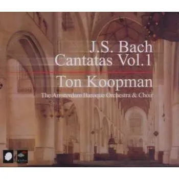 Zahraniční hudba 3CD Johann Sebastian Bach: Cantatas Vol. 1 2003 Koopman