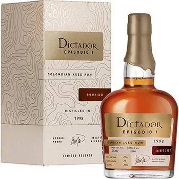 Whisky Dictador Episodio Sherry cask 1998 0,7 l