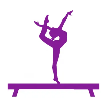 Samolepicí dekorace na vozidlo Gymnastka 003 pravá kladina (14 - fialová) SAMOLEPKA NA AUTO, NÁLEPKA, FÓLIE, POLEP, TUNING, VLASTNÍ TEXT, TISK, AUTOSAMOLEPKY.cz, POLEPY, OBRÁZEK, LOGO, 3D STICKERS